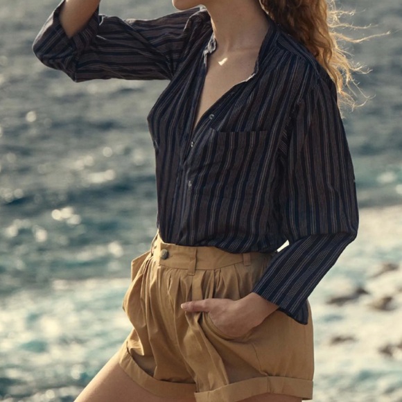 Doen Oakley Top in Sorrento Stripe - Picture 11 of 12